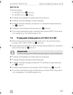 Preview for 223 page of Dometic DC-Kit DSP-T12 Installation And Operating Manual