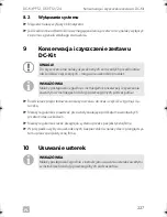 Preview for 227 page of Dometic DC-Kit DSP-T12 Installation And Operating Manual