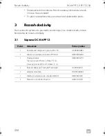 Preview for 232 page of Dometic DC-Kit DSP-T12 Installation And Operating Manual