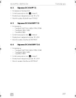 Preview for 237 page of Dometic DC-Kit DSP-T12 Installation And Operating Manual