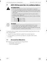 Preview for 272 page of Dometic DC-Kit DSP-T12 Installation And Operating Manual