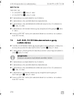 Preview for 274 page of Dometic DC-Kit DSP-T12 Installation And Operating Manual