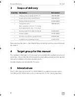 Preview for 8 page of Dometic DC-Kit1 Operating Manual