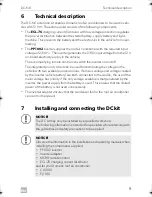 Preview for 9 page of Dometic DC-Kit1 Operating Manual