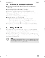 Preview for 12 page of Dometic DC-Kit1 Operating Manual