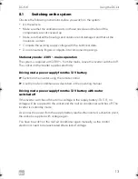 Preview for 13 page of Dometic DC-Kit1 Operating Manual