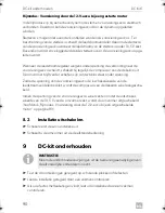 Preview for 90 page of Dometic DC-Kit1 Operating Manual