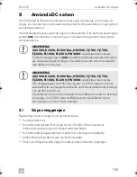 Preview for 165 page of Dometic DC-Kit5 Operating Manual