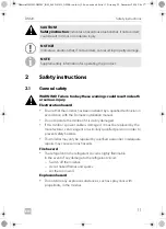 Preview for 11 page of Dometic DM 20NTED Installation And Operating Manual