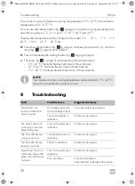 Preview for 20 page of Dometic DM 20NTED Installation And Operating Manual