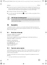 Preview for 36 page of Dometic DM 20NTED Installation And Operating Manual