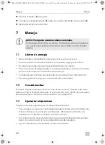 Preview for 48 page of Dometic DM 20NTED Installation And Operating Manual