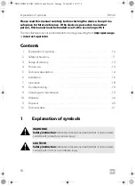 Предварительный просмотр 10 страницы Dometic DM20 Series Operating Manual