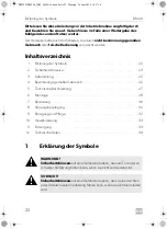 Предварительный просмотр 22 страницы Dometic DM20 Series Operating Manual