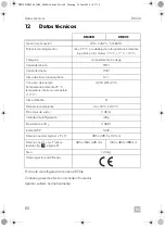 Предварительный просмотр 60 страницы Dometic DM20 Series Operating Manual