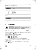 Предварительный просмотр 67 страницы Dometic DM20 Series Operating Manual