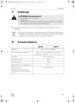 Предварительный просмотр 173 страницы Dometic DM20 Series Operating Manual