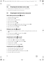 Preview for 18 page of Dometic DM20D Installation And Operating Manual