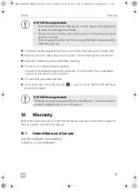 Preview for 21 page of Dometic DM20D Installation And Operating Manual