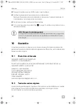 Preview for 36 page of Dometic DM20D Installation And Operating Manual