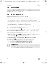 Preview for 64 page of Dometic DM20D Installation And Operating Manual