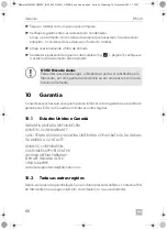 Preview for 66 page of Dometic DM20D Installation And Operating Manual