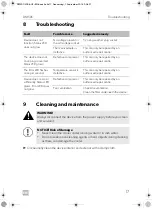 Preview for 17 page of Dometic DM50C Installation And Operating Manual