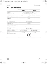 Preview for 19 page of Dometic DM50C Installation And Operating Manual