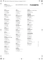 Preview for 20 page of Dometic DM50C Installation And Operating Manual