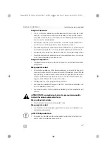 Предварительный просмотр 47 страницы Dometic DM50CF Installation And Operating Manual