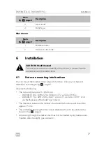 Preview for 17 page of Dometic DM50NTE D CL Installation And Operating Manual