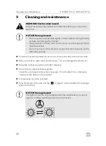 Preview for 22 page of Dometic DM50NTE D CL Installation And Operating Manual