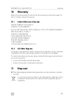 Preview for 23 page of Dometic DM50NTE D CL Installation And Operating Manual