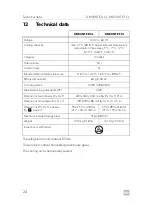 Preview for 24 page of Dometic DM50NTE D CL Installation And Operating Manual