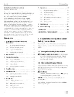 Preview for 2 page of Dometic DMBU09BAM Operation Manual