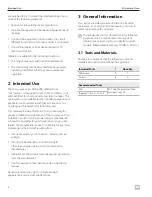 Preview for 4 page of Dometic DMBU09BAM Operation Manual