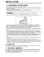 Предварительный просмотр 5 страницы Dometic DMT113U1B Owner'S Manual