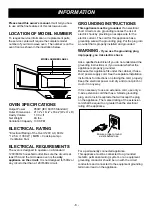 Preview for 6 page of Dometic DOTR12CBIV Owner'S Manual