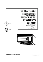 Предварительный просмотр 1 страницы Dometic DOTRC11SS Owner'S Manual