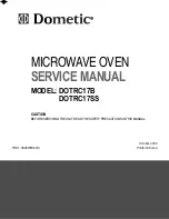 Dometic DOTRC17B Service Manual предпросмотр