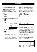 Предварительный просмотр 20 страницы Dometic DOTRC17BC Owner'S Manual