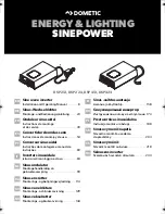 Preview for 1 page of Dometic DSP212 Installation And Operating Manual