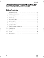 Preview for 8 page of Dometic DSP212 Installation And Operating Manual