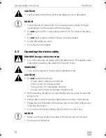 Preview for 12 page of Dometic DSP212 Installation And Operating Manual