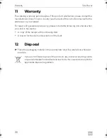 Preview for 20 page of Dometic DSP212 Installation And Operating Manual