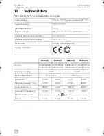 Preview for 21 page of Dometic DSP212 Installation And Operating Manual