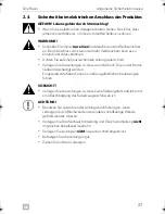 Preview for 27 page of Dometic DSP212 Installation And Operating Manual