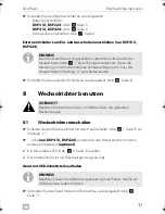 Preview for 33 page of Dometic DSP212 Installation And Operating Manual