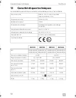 Preview for 52 page of Dometic DSP212 Installation And Operating Manual