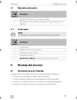 Preview for 61 page of Dometic DSP212 Installation And Operating Manual